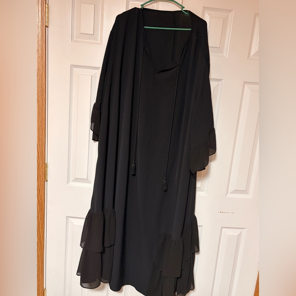 SHEIN Black Maxi Dress